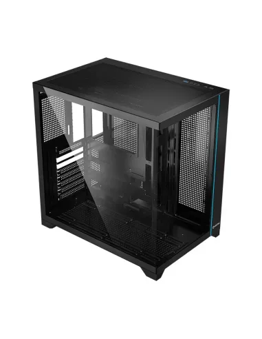 Hiditec H3 PRO Midi Tower Negro, Transparente