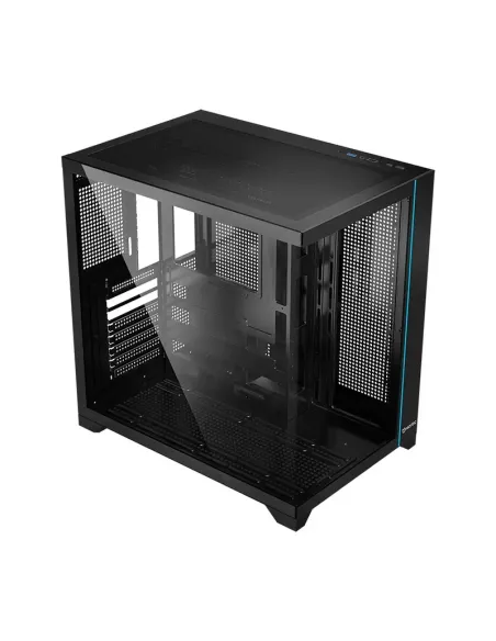 Hiditec H3 PRO Midi Tower Negro, Transparente
