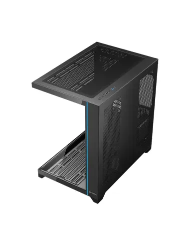 Hiditec H3 PRO Midi Tower Negro, Transparente