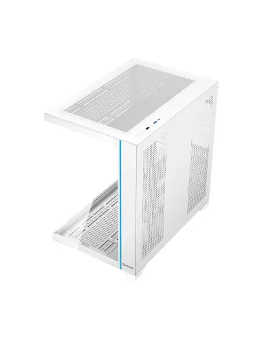 Hiditec H3 PRO Midi Tower Transparente, Blanco