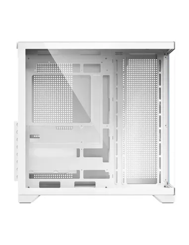Hiditec H3 PRO Midi Tower Transparente, Blanco