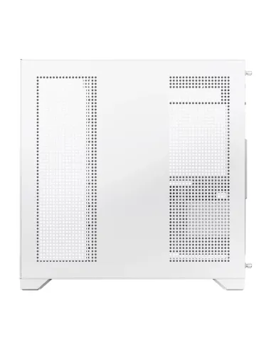 Hiditec H3 PRO Midi Tower Transparente, Blanco