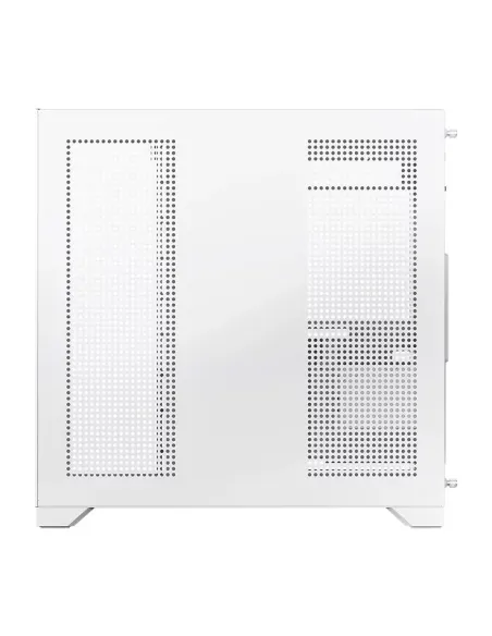 Hiditec H3 PRO Midi Tower Transparente, Blanco