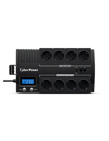 CyberPower BR700ELCD sistema de alimentación ininterrumpida (UPS) Línea interactiva 0,7 kVA 420 W 8 salidas AC