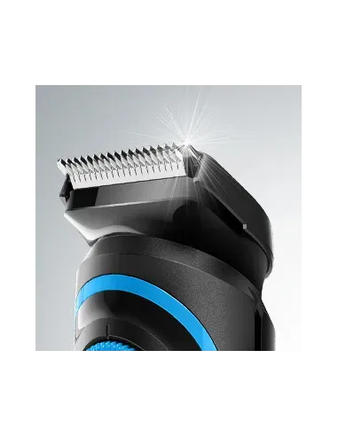 Braun BT3240 depiladora para la barba Batería 39 2 cm Mojado y seco Negro, Azul