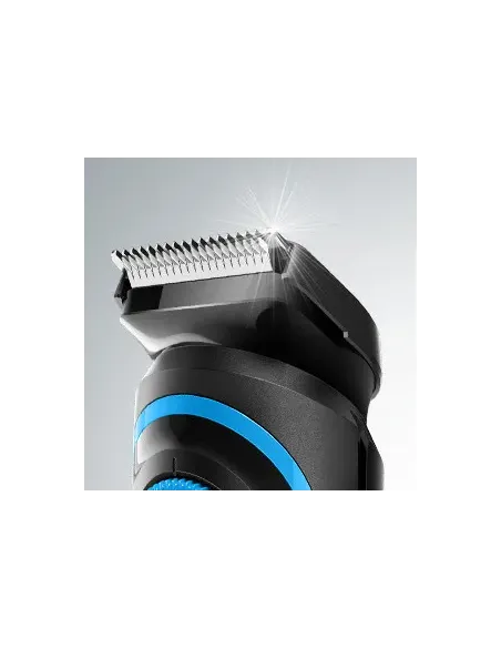 Braun BT3240 depiladora para la barba Batería 39 2 cm Mojado y seco Negro, Azul