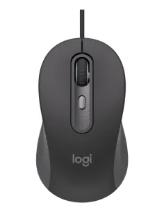 Logitech Signature Wired M520 for Business ratón Oficina Ambidextro USB Tipo C Óptico 4000 DPI