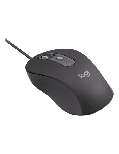 Logitech Signature Wired M520 for Business ratón Oficina Ambidextro USB Tipo C Óptico 4000 DPI