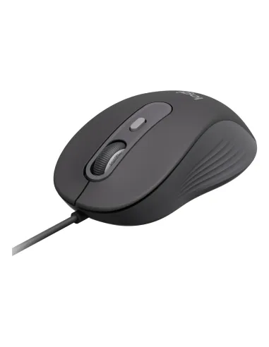Logitech Signature Wired M520 for Business ratón Oficina Ambidextro USB Tipo C Óptico 4000 DPI