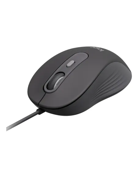 Logitech Signature Wired M520 for Business ratón Oficina Ambidextro USB Tipo C Óptico 4000 DPI