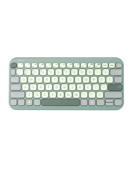 ASUS Marshmallow Keyboard KW100 teclado Hogar Bluetooth QWERTY Español Verde