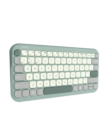 ASUS Marshmallow Keyboard KW100 teclado Hogar Bluetooth QWERTY Español Verde