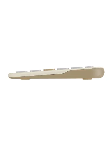 ASUS Marshmallow Keyboard KW100 teclado Hogar Bluetooth QWERTY Español Beige