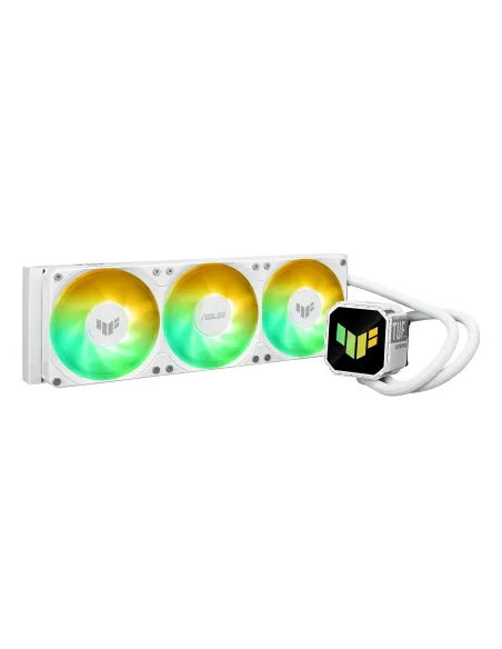 ASUS TUF Gaming LC III 360 ARGB White Edition Carcasa del ordenador Sistema de refrigeración líquida todo en uno 12 cm Blanco
