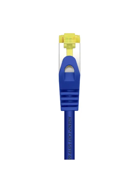 AISENS Cable De Red Latiguillo RJ45 LSZH Cat.7 600 MHz S FTP PIMF AWG26, Azul, 2.0 m