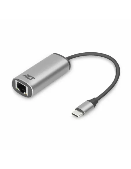 ACT AC7081 hub de interfaz USB 3.2 Gen 1 (3.1 Gen 1) Type-C 2500 Mbit s Aluminio