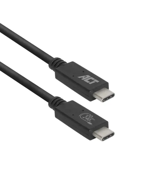 ACT AC7431 cable USB USB4 Gen 2x2 1 m USB C 20 Gbit s 240 W Negro