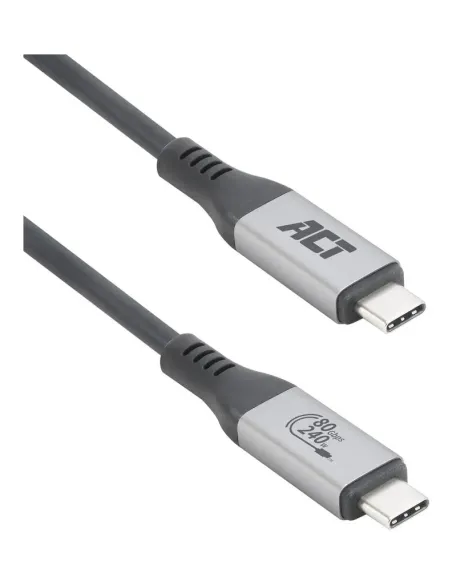 ACT Cable USB4 80 Gbps Thunderbolt 5 240 W USB Type-C, certificado por USB-IF, 1,5 metros