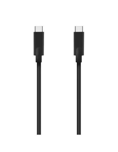 AISENS Cable USB 3.2 Gen2 10Gbps 4k@60Hz 5A 100W E-Marker, Tipo USB-C M-USB-C M, Negro, 3.0m