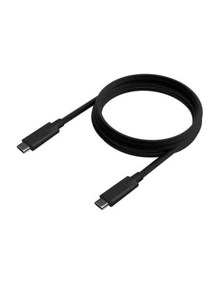 AISENS Cable USB 3.2 Gen2 10Gbps 4k@60Hz 5A 100W E-Marker, Tipo USB-C M-USB-C M, Negro, 3.0m