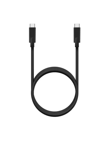 AISENS Cable USB 3.2 Gen2 10Gbps 4k@60Hz 5A 100W E-Marker, Tipo USB-C M-USB-C M, Negro, 3.0m