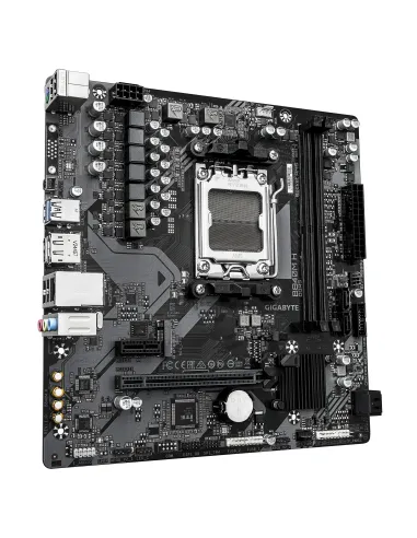 GIGABYTE B840M H Placa Base - Procesadores AMD Ryzen 9000, VRM de 5+2+2 fases, hasta 7200MHz DDR5 (O.C), 1xPCIe 4.0 M.2, LAN