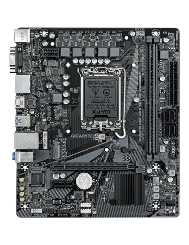 GIGABYTE H610M S2H V3 DDR4 Placa base - Compatible con procesadores Intel Core 14th CPUs, 4+1+1 Hybrid Digital VRM, up to