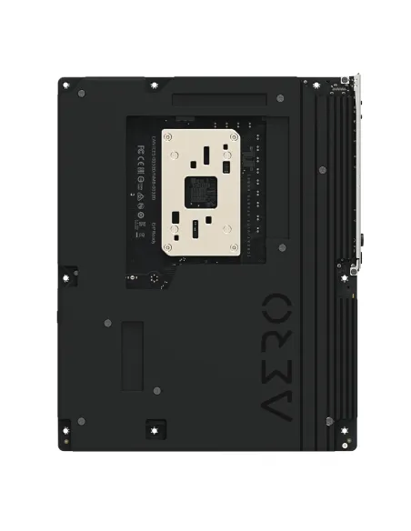 GIGABYTE X870E AERO X3D DARK WOOD Placa Base – Compatible con CPUs AMD Ryzen 9000, VRM digital de 16+2+2 fases, hasta 9000 Hz