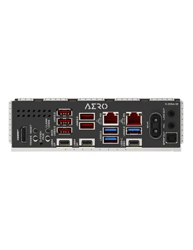 GIGABYTE X870E AERO X3D DARK WOOD Placa Base – Compatible con CPUs AMD Ryzen 9000, VRM digital de 16+2+2 fases, hasta 9000 Hz