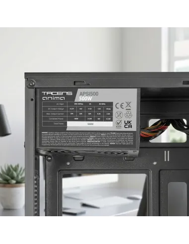 Tacens Anima AC8500 carcasa de ordenador Mini Tower Negro 500 W