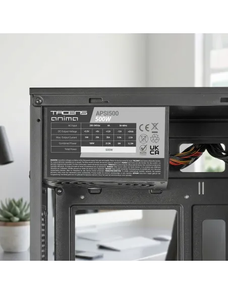 Tacens Anima AC8500 carcasa de ordenador Mini Tower Negro 500 W