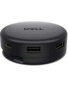 DELL DA326 Alámbrico USB 3.2 Gen 1 (3.1 Gen 1) Type-C Negro