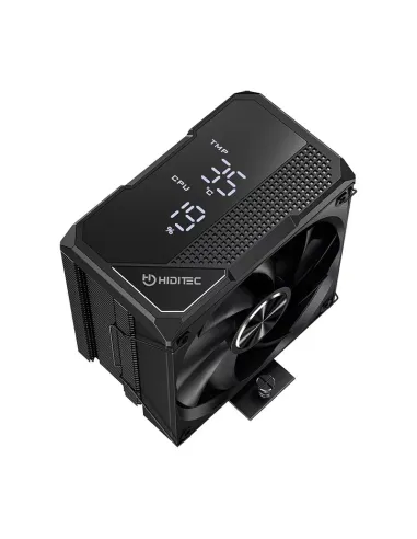 Hiditec DC20 PRO Procesador Refrigerador de aire 12 cm Negro 1 pieza(s)