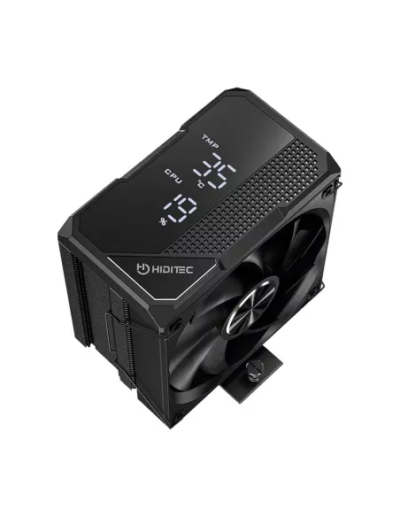 Hiditec DC20 PRO Procesador Refrigerador de aire 12 cm Negro 1 pieza(s)