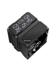 Hiditec DC40 PRO Procesador Refrigerador de aire 12 cm Negro 1 pieza(s)