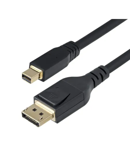 StarTech.com Cable Mini DisplayPort a DisplayPort 1.4 de 3m - 8K 60Hz - HBR3 - Adaptador MiniDP a DisplayPort - UHD 4K 120Hz -