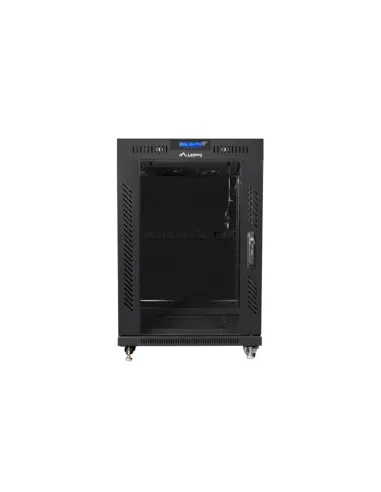 Armario lanberg rack 19pulgadas 15u 600x600 negro