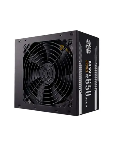 Fuente alimentacion coolermaster mwe bronze v2 230v gaming atx 650w