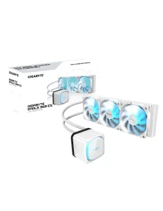 GIGABYTE EAGLE 360 ICE Refrigeración Líquida para CPU - 3x120mm Ventiladores ARGB, pantalla LCD a color, DAISY-CHAIN,