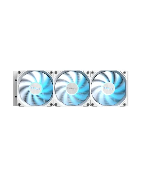 GIGABYTE EAGLE 360 ICE Refrigeración Líquida para CPU - 3x120mm Ventiladores ARGB, pantalla LCD a color, DAISY-CHAIN,