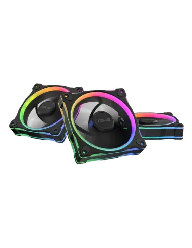 ASUS Prime MR120 Fan ARGB Reverse Black 3in1 Carcasa del ordenador Ventilador 12 cm Negro 3 pieza(s)
