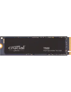 Disco duro interno solido ssd crucial t500  2tb pcie nvme 4.0 x4