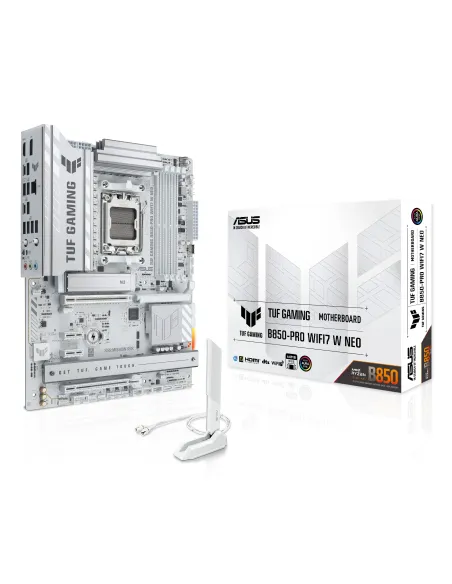 ASUS TUF GAMING B850-PRO WIFI7 W NEO AMD B850 Zócalo AM5 ATX
