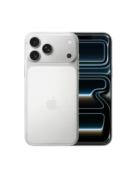 Telefono movil smartphone apple iphone 17 pro max 6.9 pulgadas -  256gb rom -  silver reacondicionado