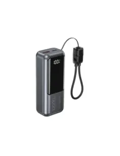 Gembird  Powerbank con LCD 10000 mAh Gris
