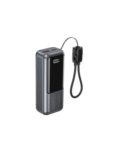 Gembird  Powerbank con LCD 10000 mAh Gris