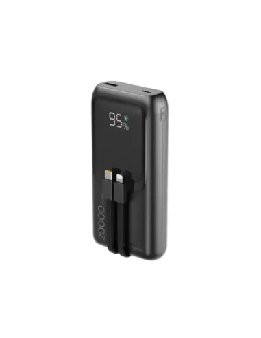 Gembird Powerbank con cables 20W 20000 mAh