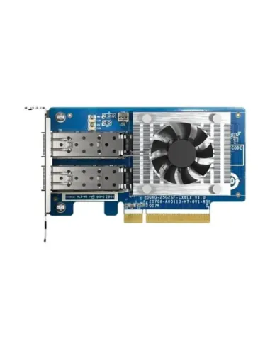 Tarjeta red qnap qxg - 25g2sf - cx6 2x sfp28 pci express 4.0