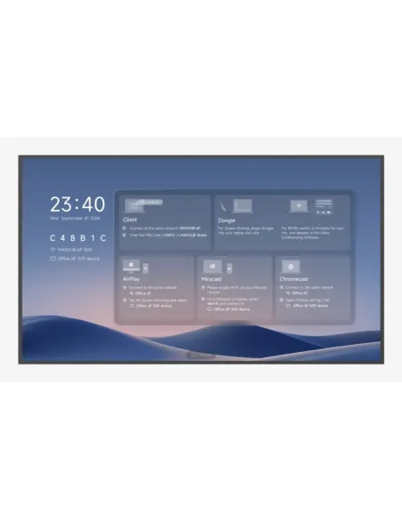 MAXHUB ND65CMB pantalla de señalización Pantalla plana para señalización digital 165,1 cm (65") LED Wifi 500 cd   m² 4K Ultra
