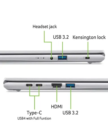 Acer Portátil Aspire Go 15 AG15-72P-59YF